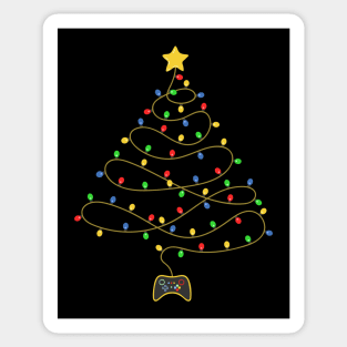 Christmas Lights Game Controller Sticker